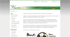 Desktop Screenshot of bunteliga.de