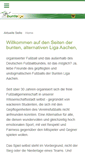 Mobile Screenshot of bunteliga.de